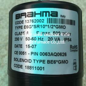 Brahma Type E6G*SR10*1/2*GMO